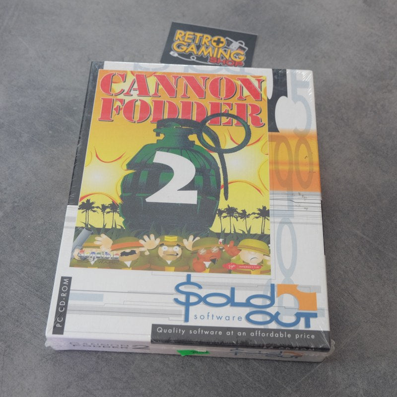 Vendita Cannon Fodder 2 Nuovo - Retrogaming Shop