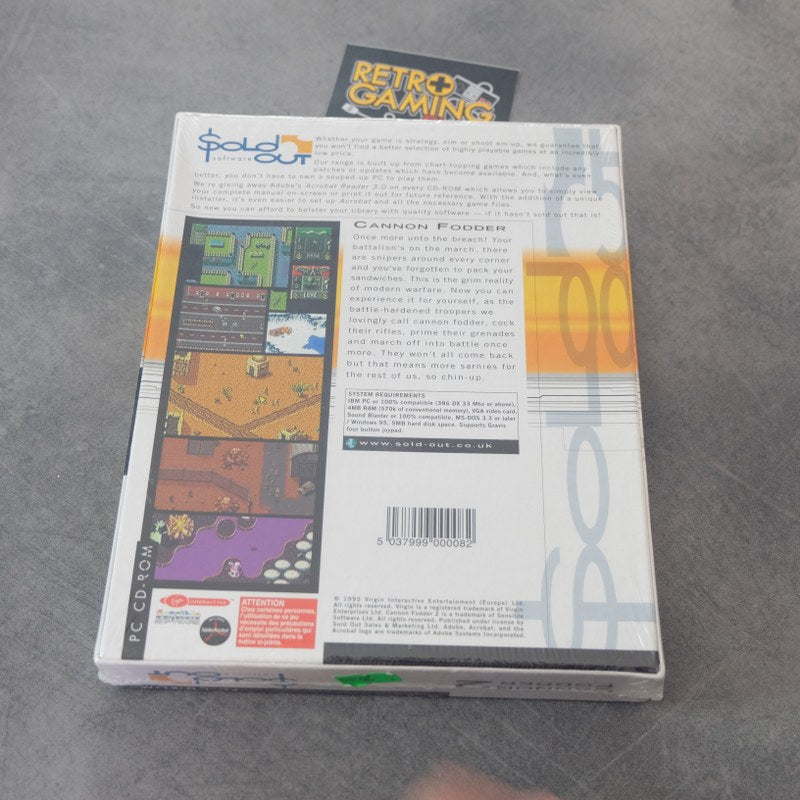 Vendita Cannon Fodder 2 Nuovo - Retrogaming Shop
