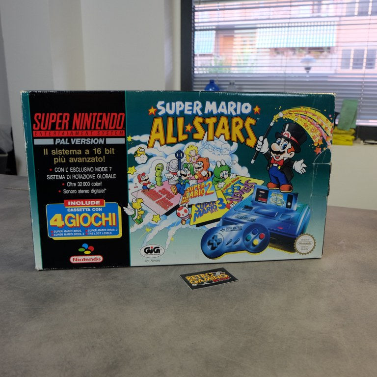Vendita Super Nintendo Super Mario All Stars Pak GIG - Retrogaming Shop