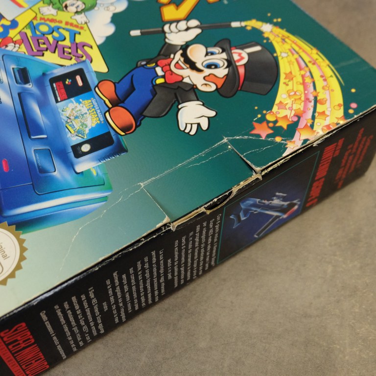 Vendita Super Nintendo Super Mario All Stars Pak GIG - Retrogaming Shop