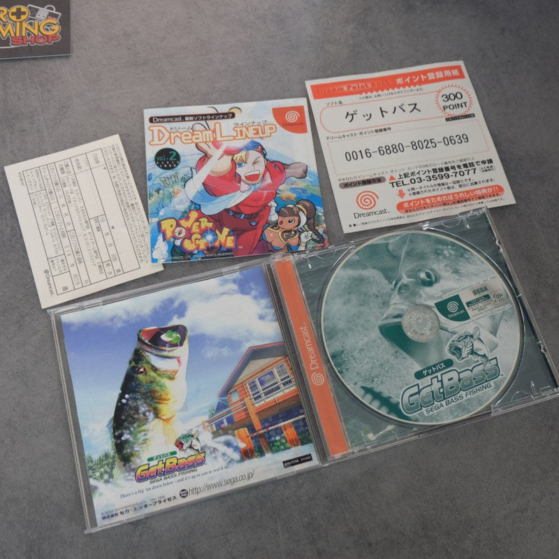 Vendita Get Bass! Sega Bass Fishing + Controller - Retrogaming Shop