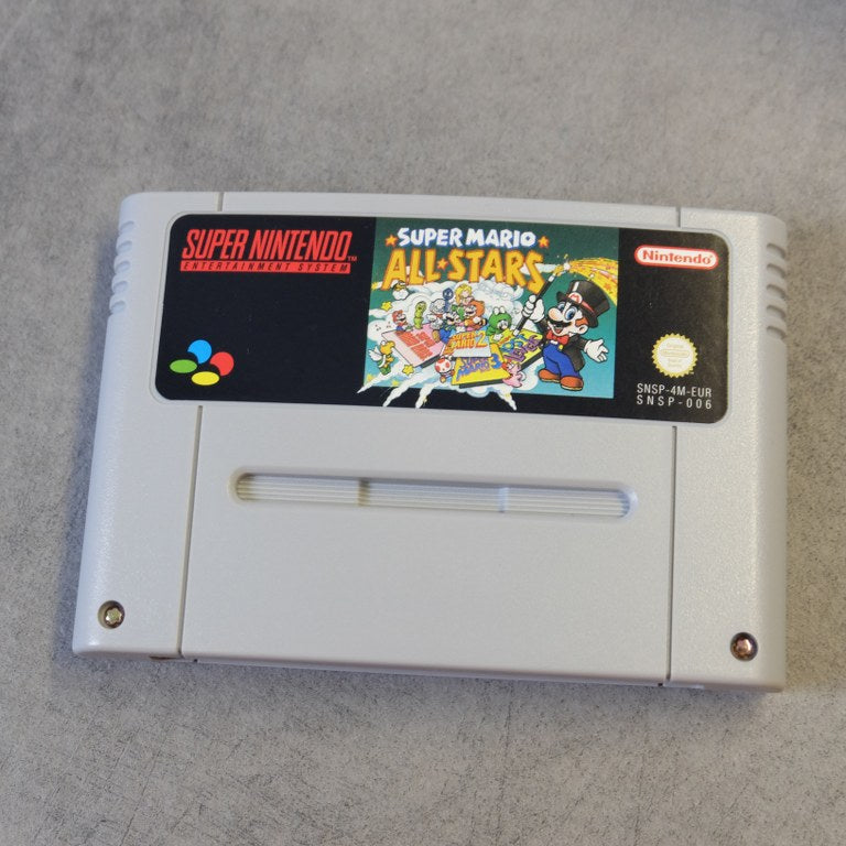 Vendita Super Nintendo Super Mario All Stars Pak GIG - Retrogaming Shop