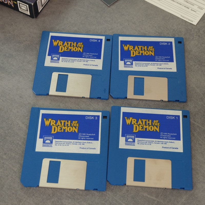 Vendita Wrath of The Demon - Retrogaming Shop