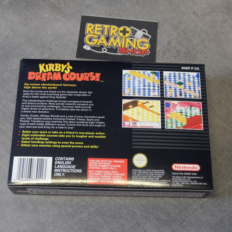 Vendita Kirby’s Dream Course - Retrogaming Shop