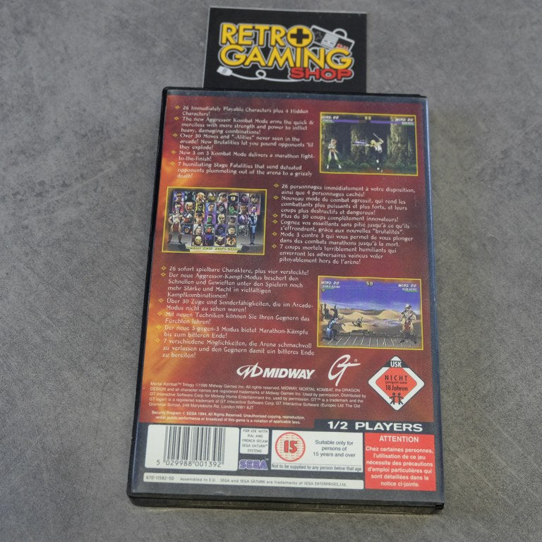 Mortal Kombat Trilogy SEGA