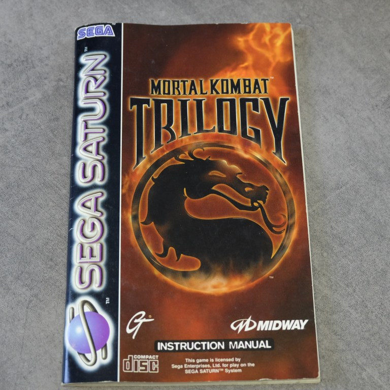 Mortal Kombat Trilogy SEGA