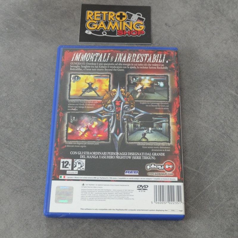 Vendita Gungrave Overdose - Retrogaming Shop
