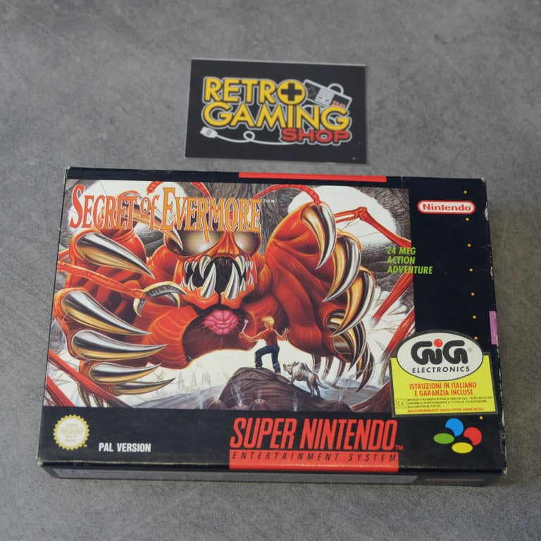 Vendita Secret of Evermore - Retrogaming Shop