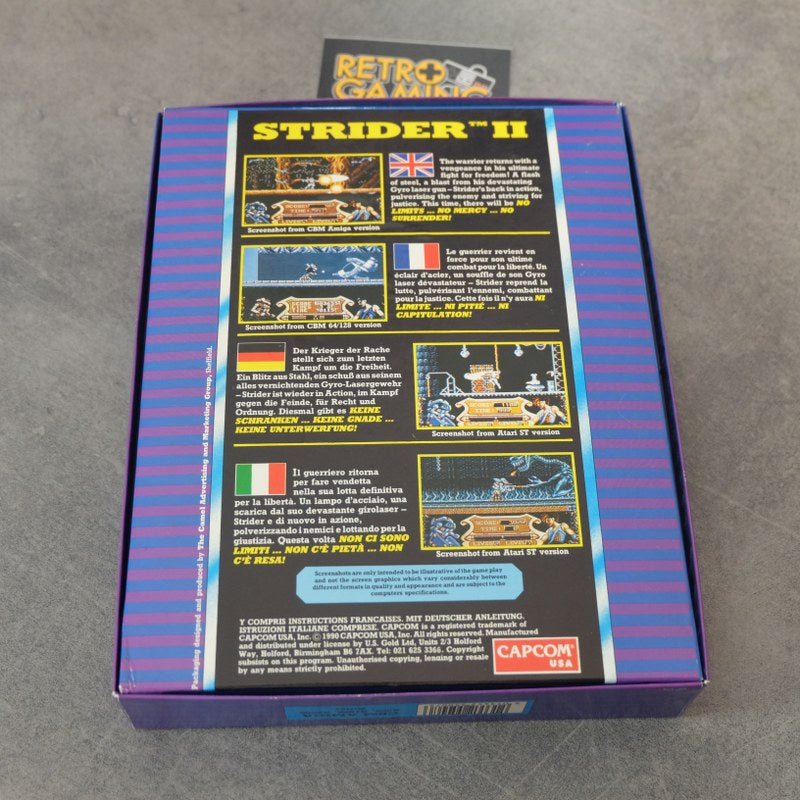 Vendita Strider 2 - Retrogaming Shop