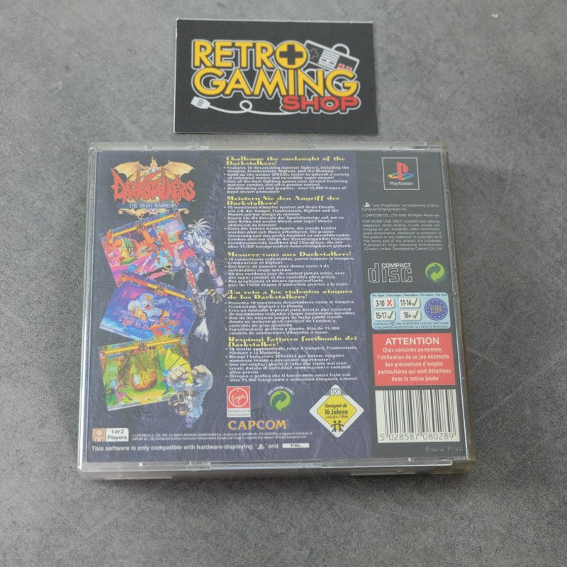 Vendita Darkstalkers The Night Warriors - Retrogaming Shop