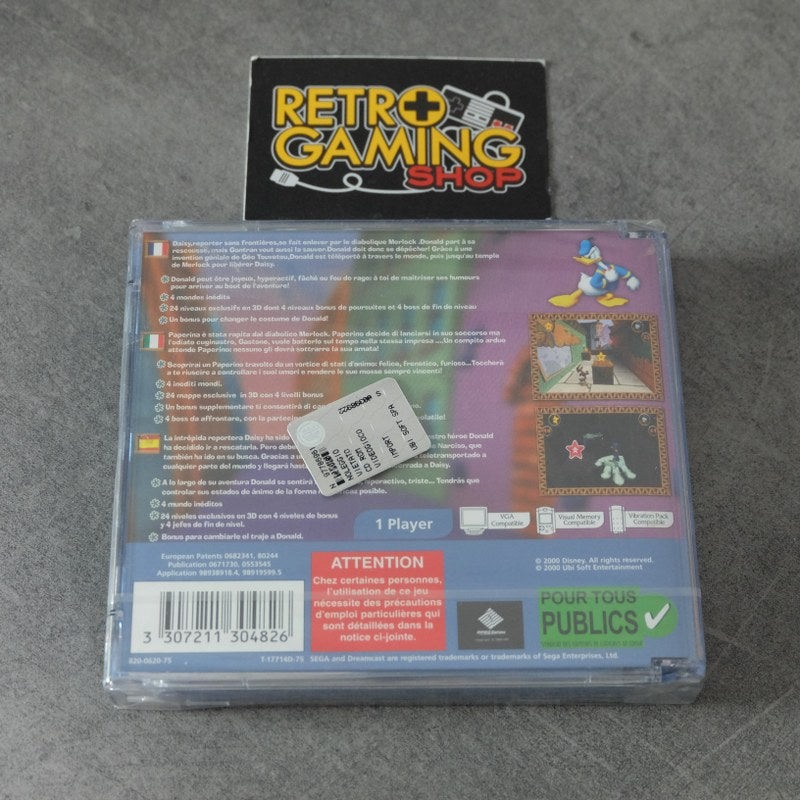 Vendita Disney Donald Couak Attack Nuovo - Retrogaming Shop