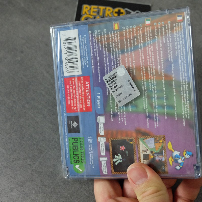 Vendita Disney Donald Couak Attack Nuovo - Retrogaming Shop