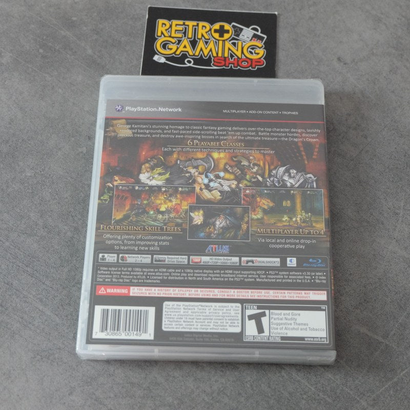 Vendita Dragon's Crown Nuovo - Retrogaming Shop