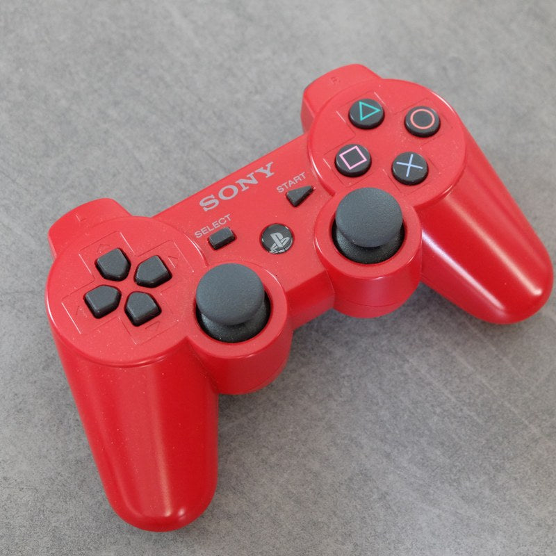 Vendita Dualshock 3 Deep Red Originale Sony - Retrogaming Shop