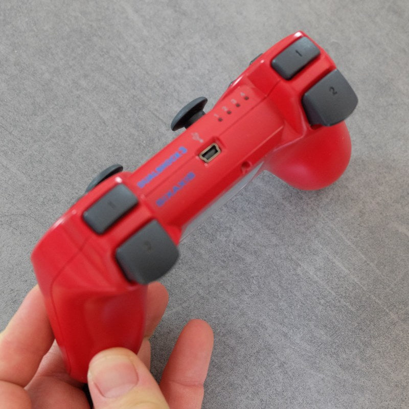 Vendita Dualshock 3 Deep Red Originale Sony - Retrogaming Shop