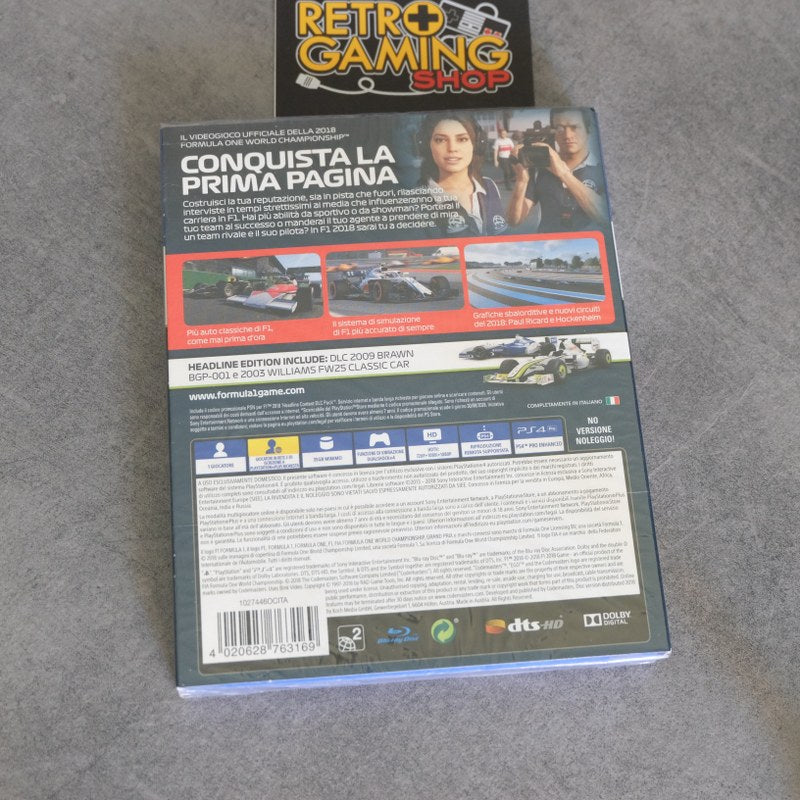Vendita F1 2018 Nuovo - Retrogaming Shop