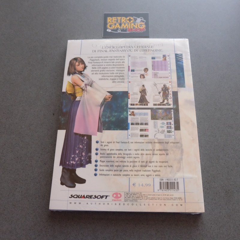 Vendita Final Fantasy X Guida Strategica Ufficiale Nuova - Retrogaming Shop