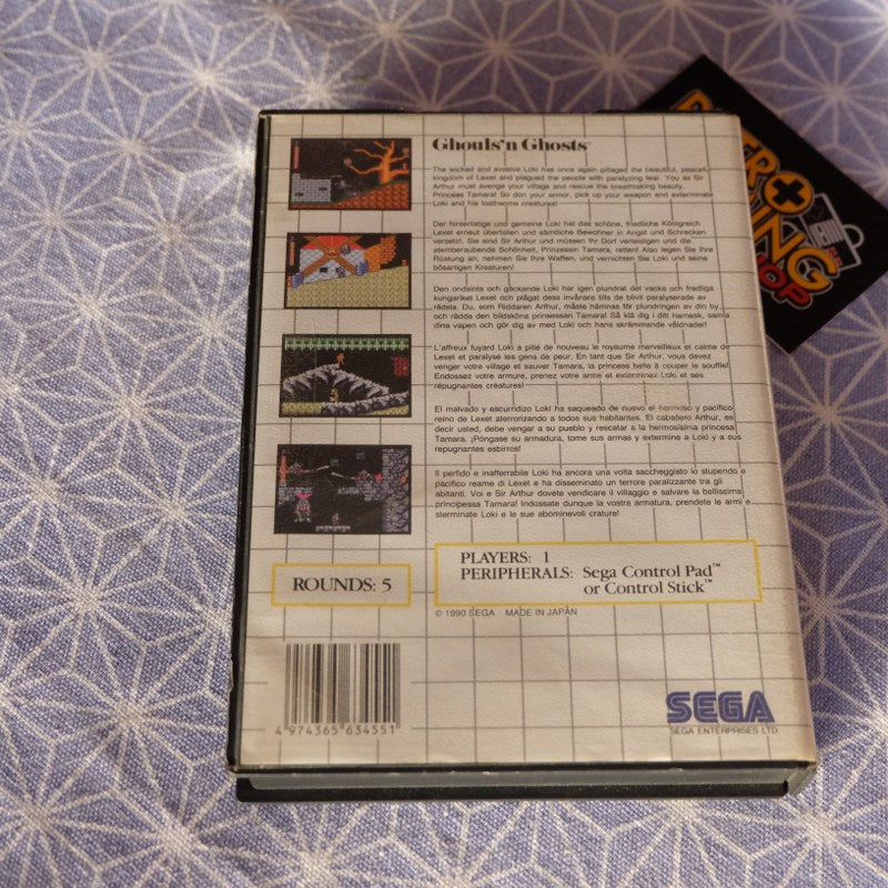 Vendita Ghouls ‘n Ghosts - Retrogaming Shop
