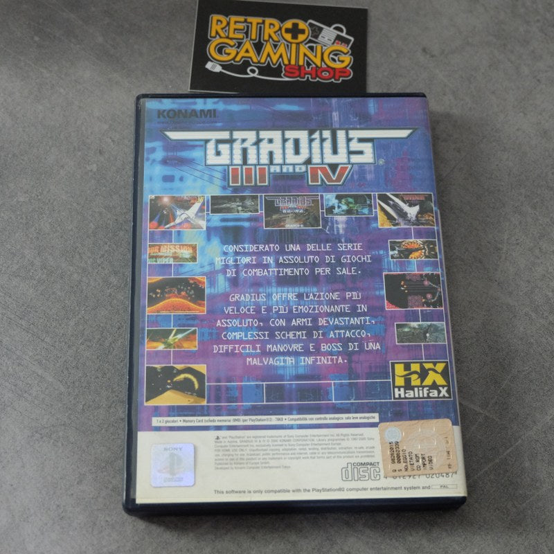 Vendita Gradius 3 & 4 - Retrogaming Shop