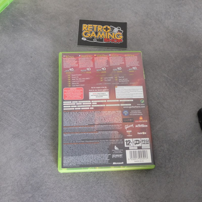 Vendita Guitar Hero Aerosmith - Retrogaming Shop