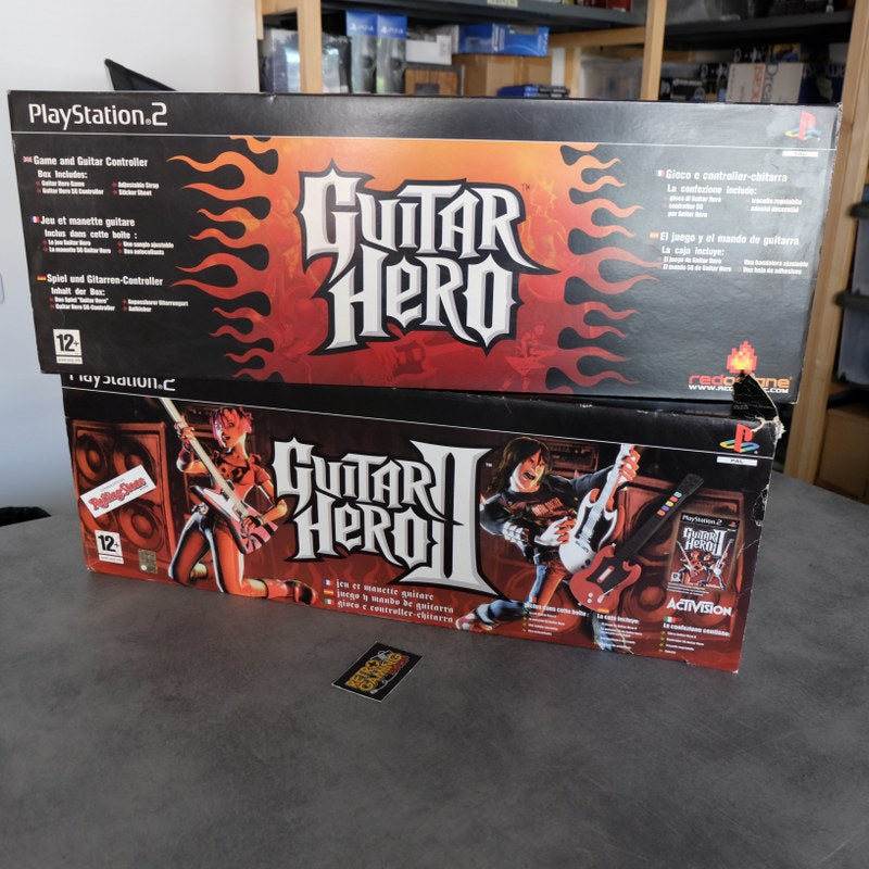 Vendita Guitar Hero I +II - Retrogaming Shop