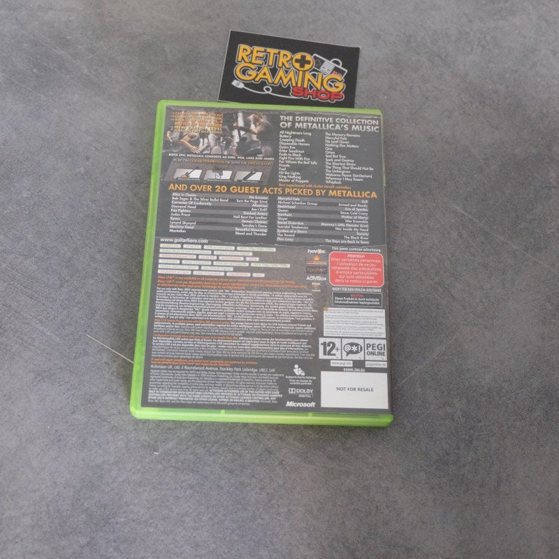 Vendita Guitar Hero Metallica - Retrogaming Shop