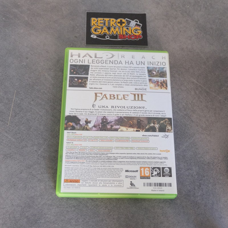 Halo Reach Fable 3 Double Pack