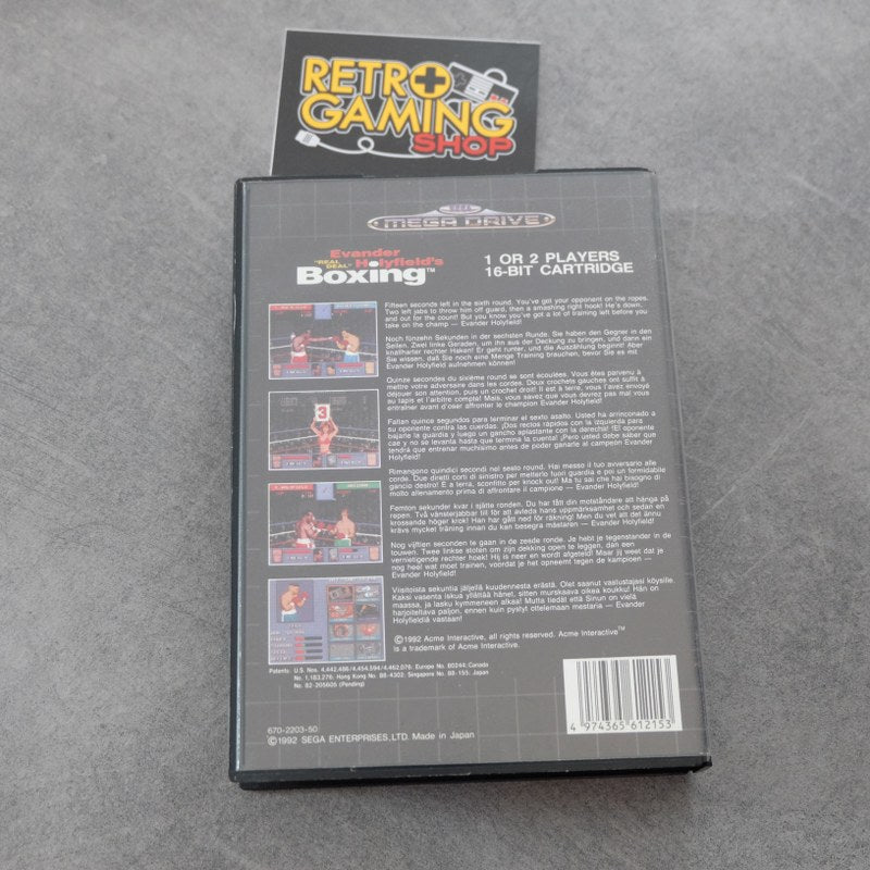 Vendita Evander Holyfield’s Boxing - Retrogaming Shop