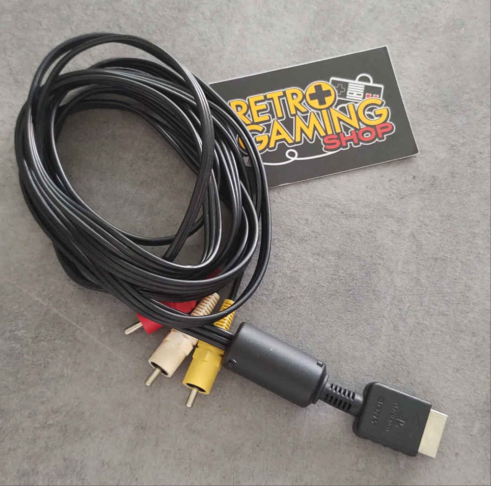 Vendita Cavo Video Composito Ufficiale Sony - Retrogaming Shop
