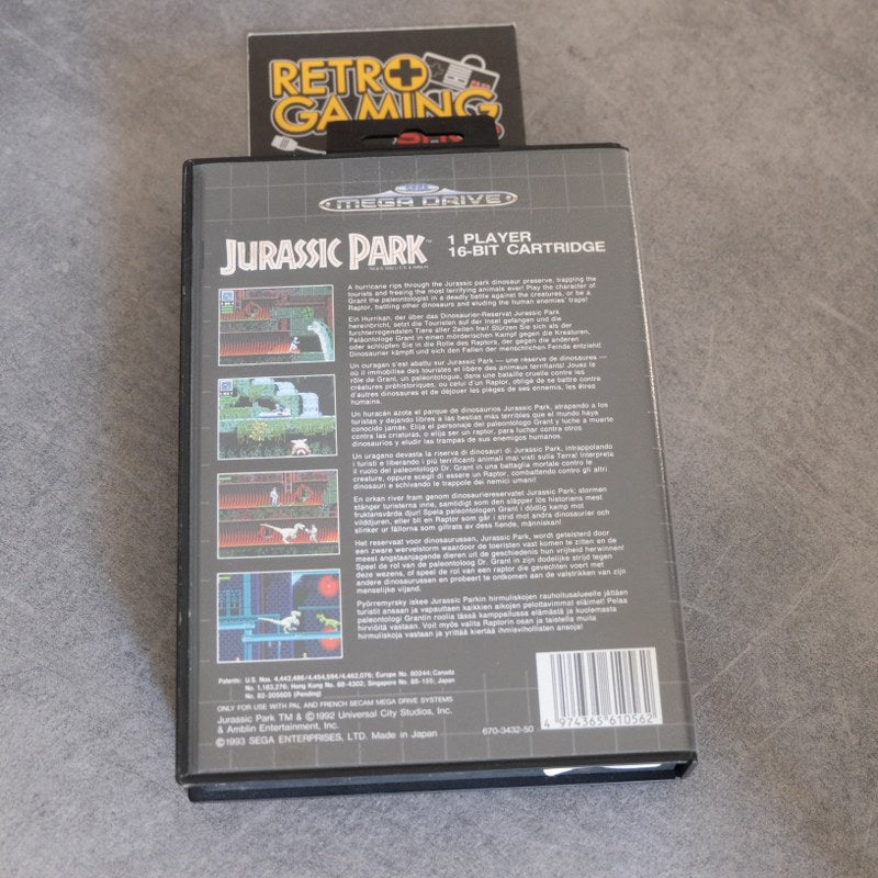 Vendita Jurassic Park - Retrogaming Shop