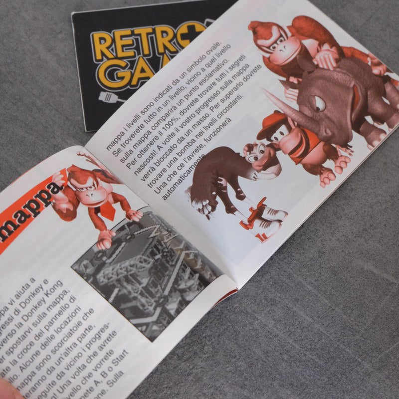 Vendita Libretto Donkey Kong Land - Retrogaming Shop