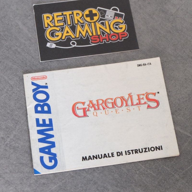 Vendita Libretto Gargoyles Quest - Retrogaming Shop