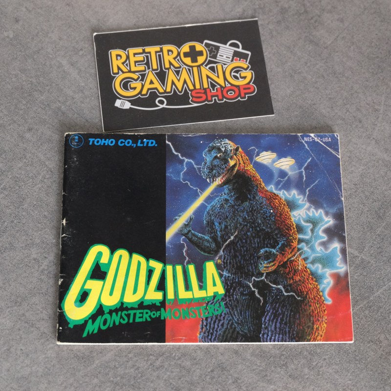 Vendita Libretto Godzilla Monters of Monsters! - Retrogaming Shop
