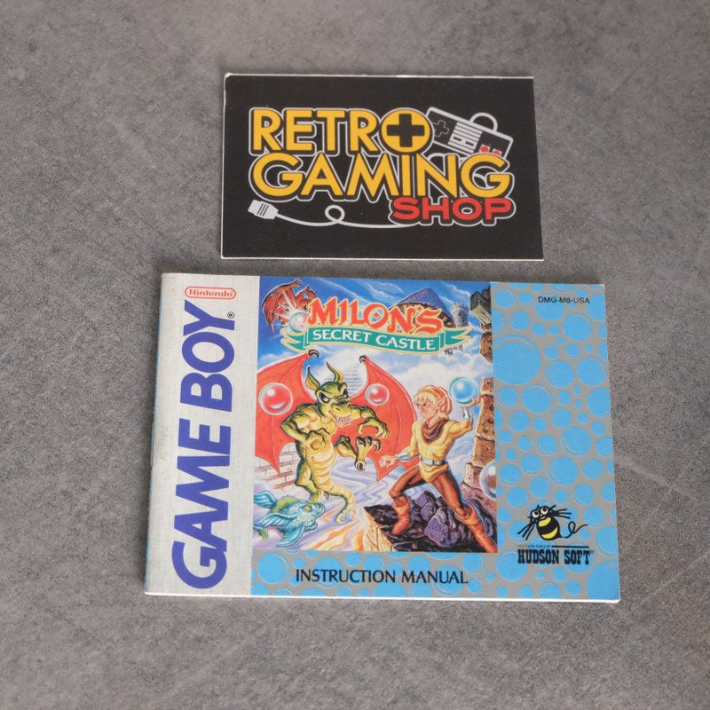 Vendita Libretto Milo's Secret Castle - Retrogaming Shop