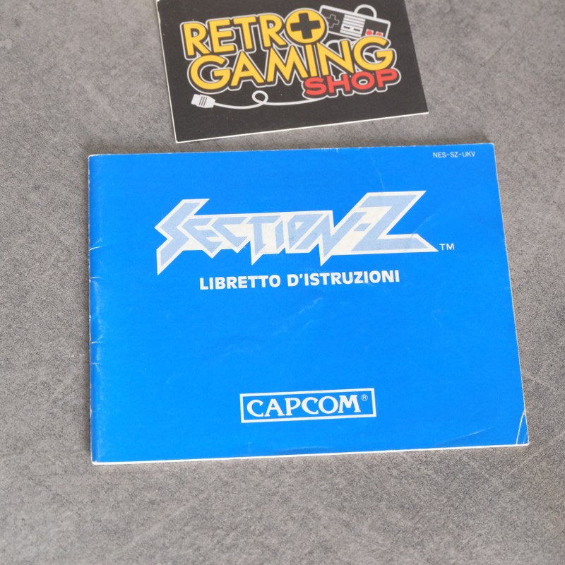 Vendita Libretto Section-Z - Retrogaming Shop