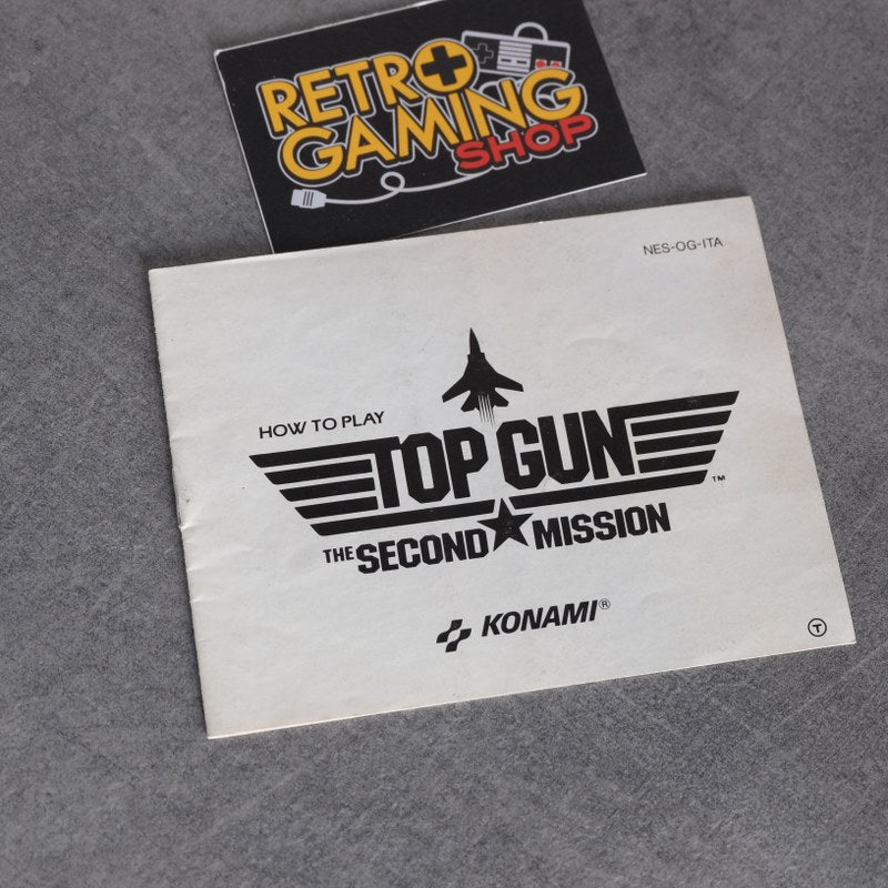 Vendita Libretto Top Gun Second Mission - Retrogaming Shop
