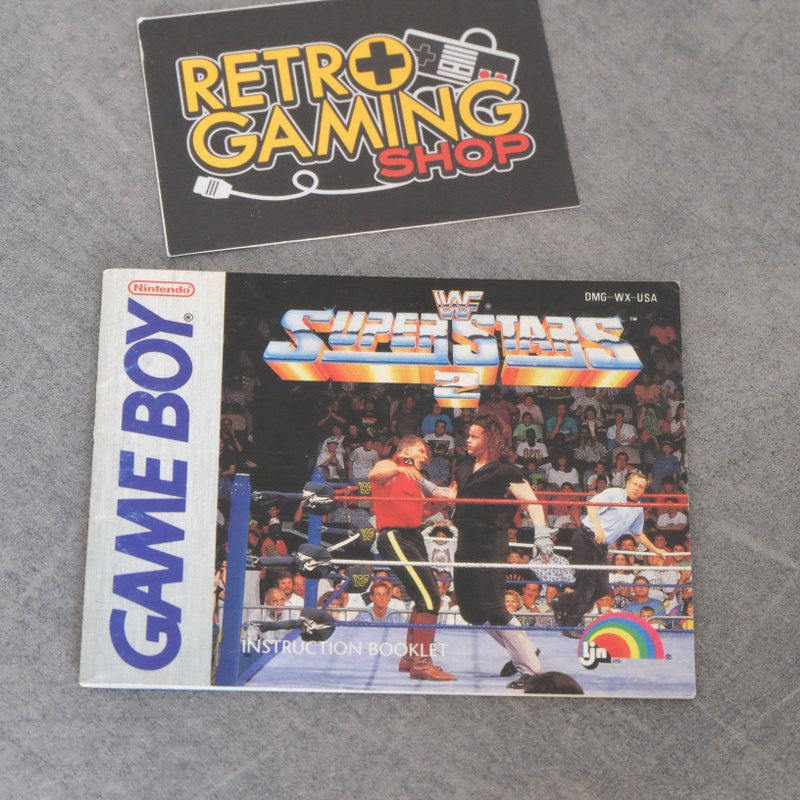 Vendita Libretto WWF Superstars 2 - Retrogaming Shop