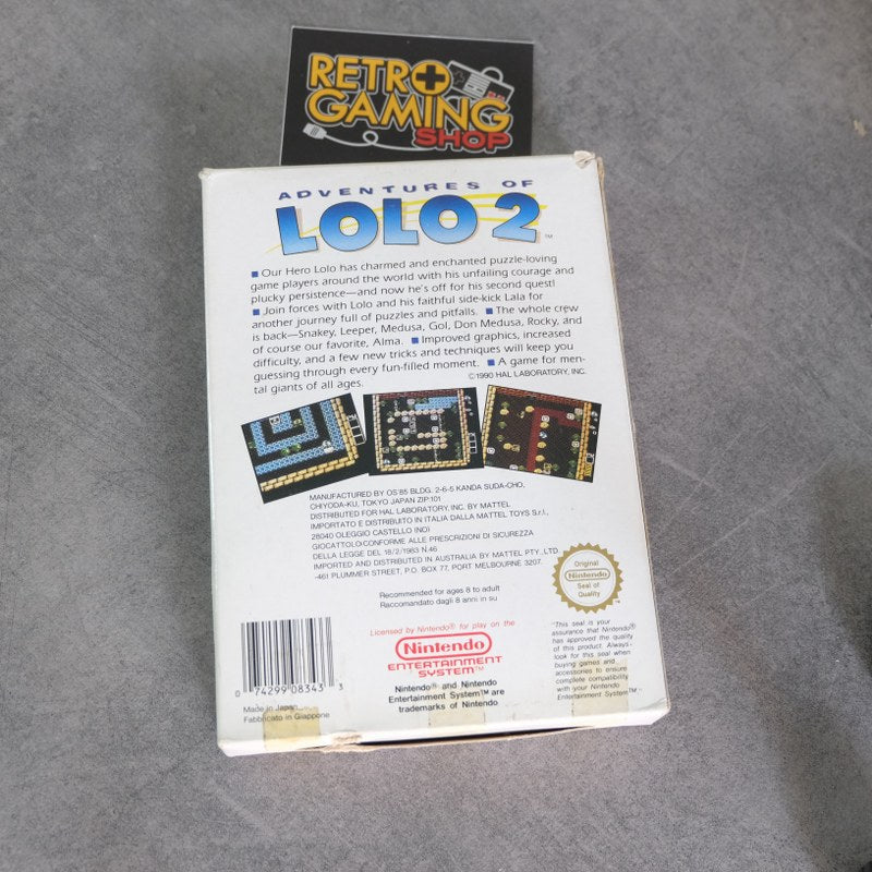 Vendita Adventures Of Lolo 2 - Retrogaming Shop