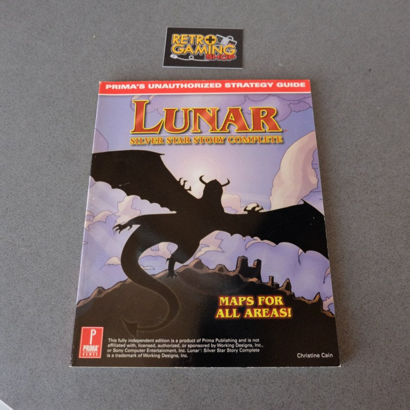 Vendita Lunar Silver Star Story Complete Prima's Unauthorized Strategy Guide - Retrogaming Shop