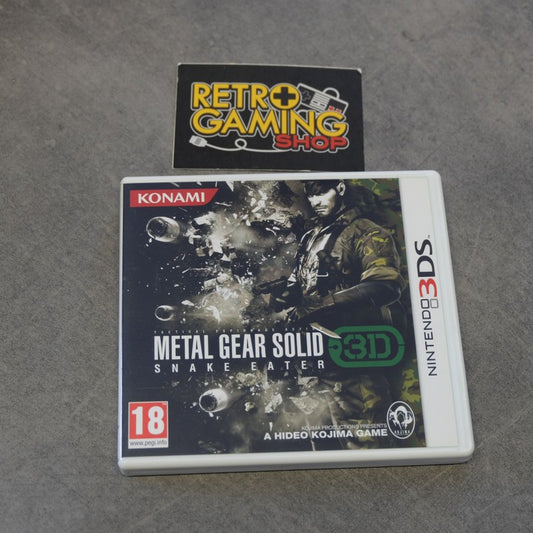 Metal Gear Solid Snake Eater 3D