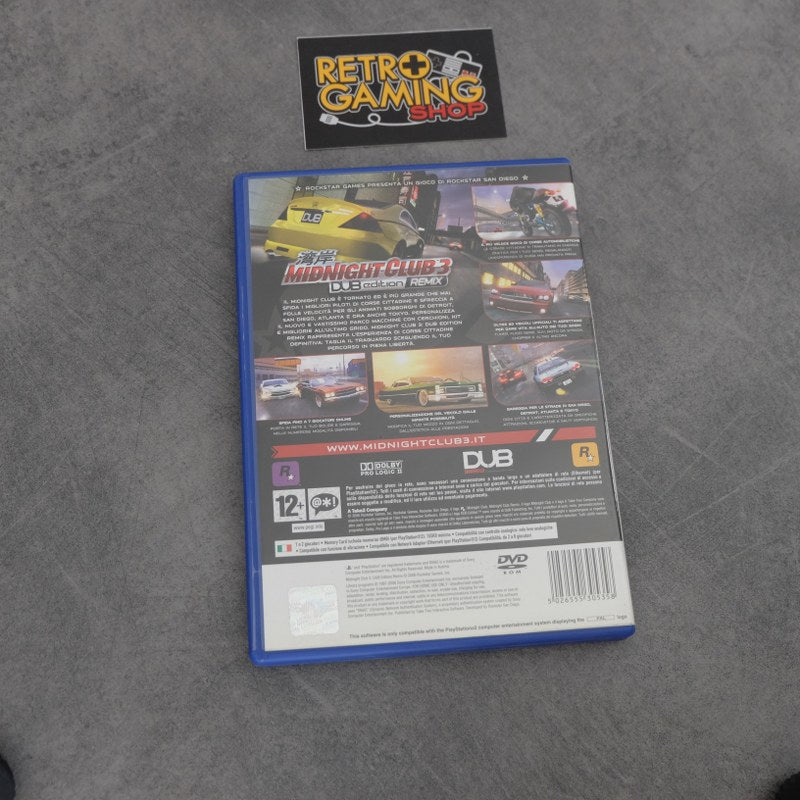 Vendita Midnight Club 3 Dub Edition Remix - Retrogaming Shop
