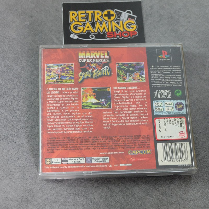 Vendita Marvel Super Heroes Vs Street Fighter - Retrogaming Shop