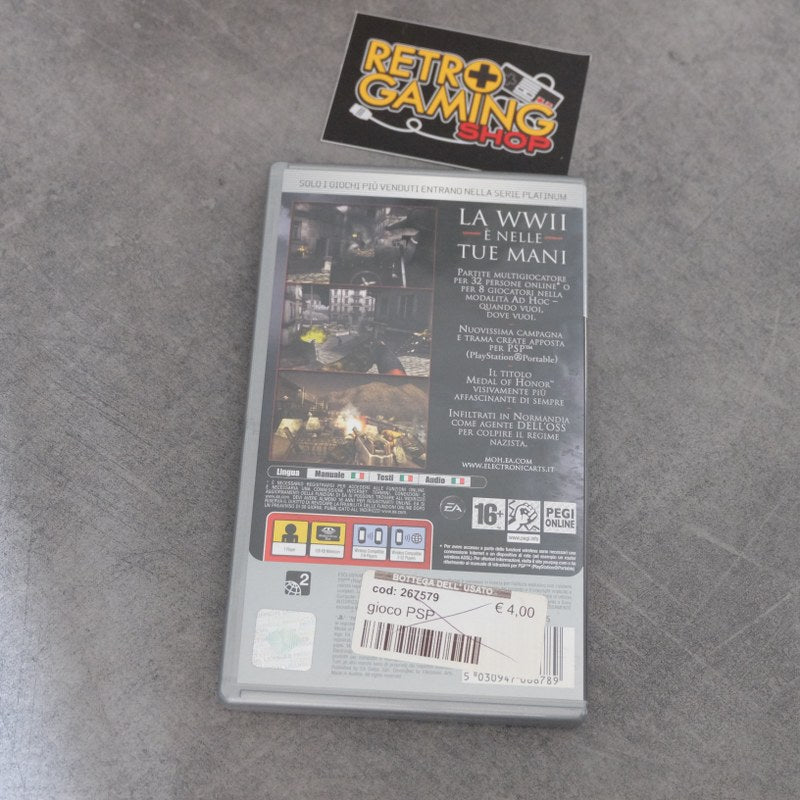 Vendita Medal of Honor Heroes 2 - Retrogaming Shop