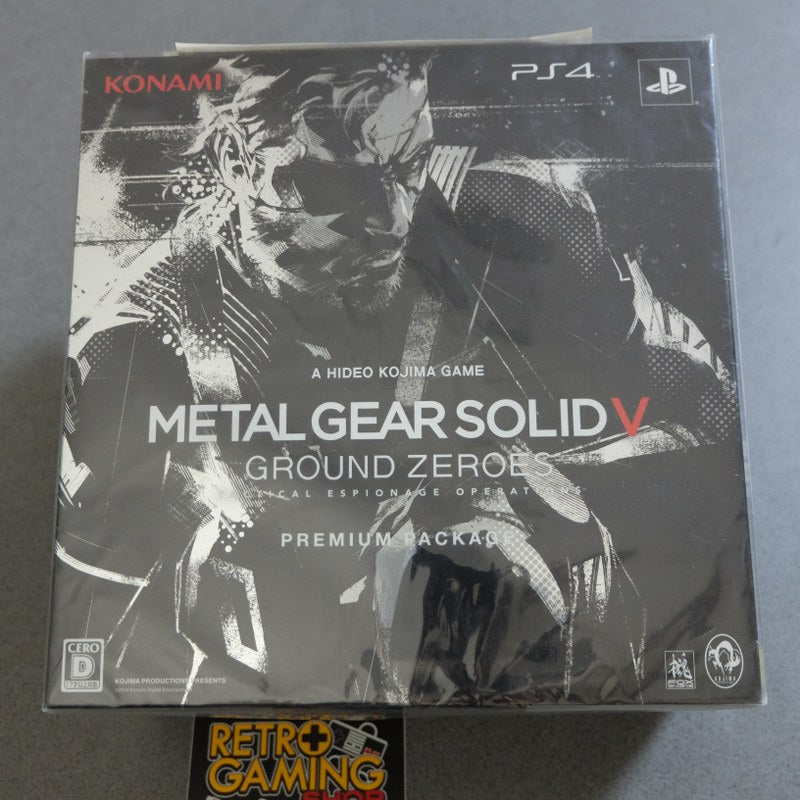Vendita Metal Gear Solid V Ground Zeroes Premium Package Nuova - Retrogaming Shop