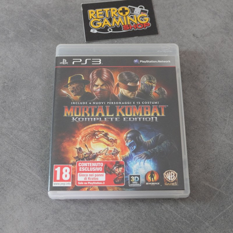 Vendita Mortal Kombat Komplete Edition - Retrogaming Shop