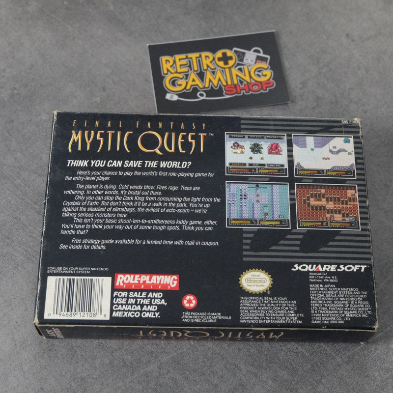 Final Fantasy Mystic Quest Nintendo