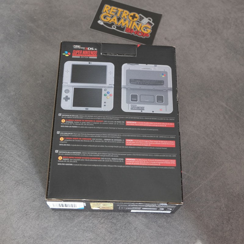 Vendita New Nintendo 3DS XL Super Nintendo Edition Nuovo - Retrogaming Shop