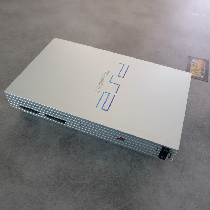 Playstation 2 Satin Silver Prestige Line