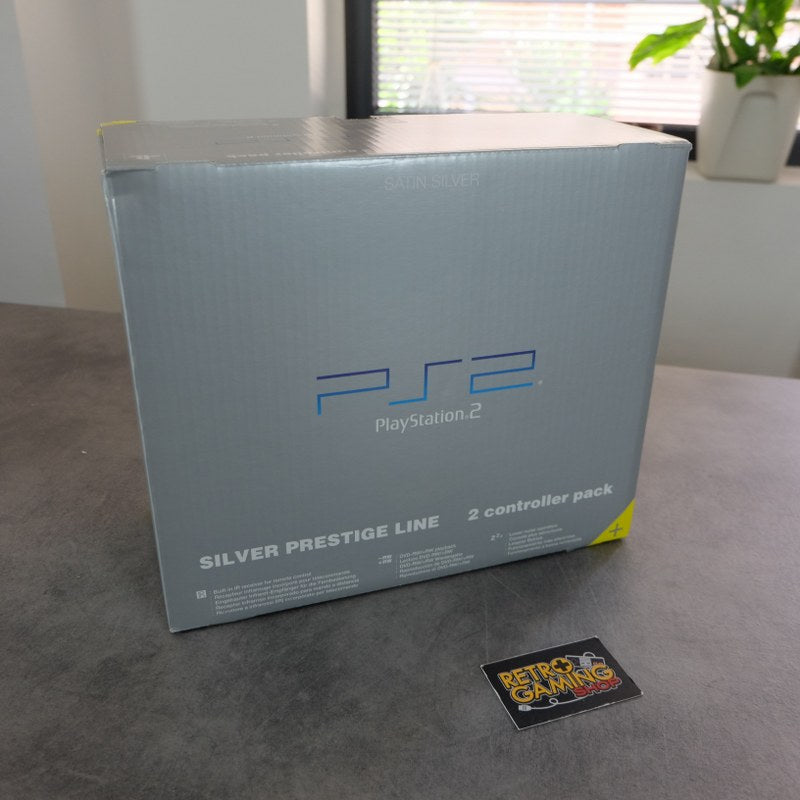 Vendita Playstation 2 Satin Silver Prestige Line - Retrogaming Shop
