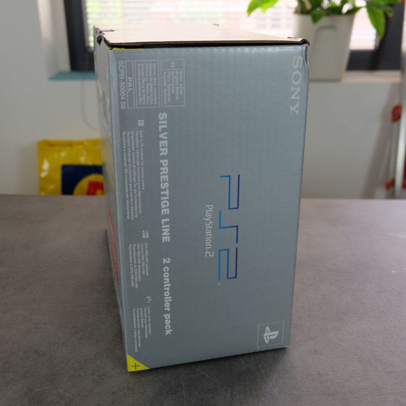 Vendita Playstation 2 Satin Silver Prestige Line - Retrogaming Shop